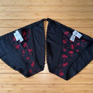 Pink Wink Lace-Trim String Bikini Panty Bundle